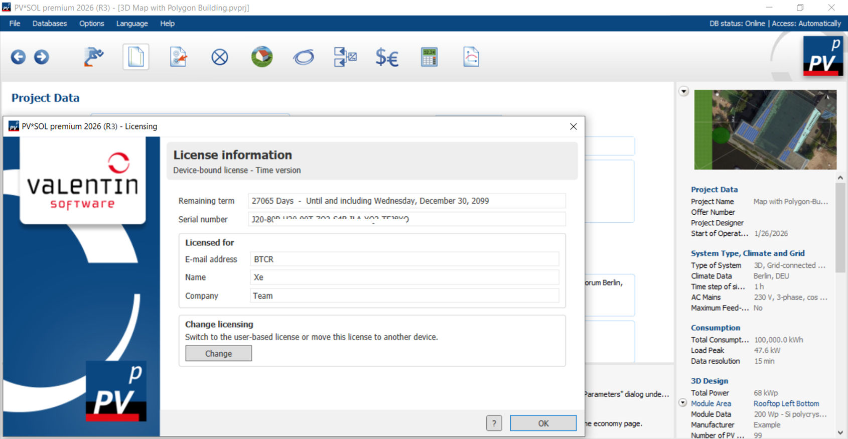 Download PVSOL premium 2026 R3 full license Download PVSOL premium 2026 R3 full license