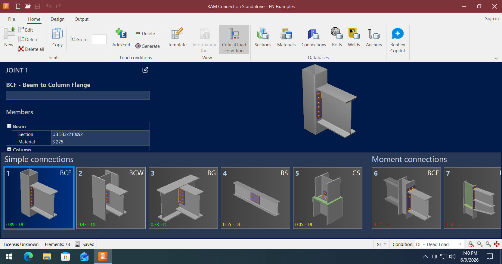 Working with RAM Connection Standalone 2026 v26.00.00.272 full license
