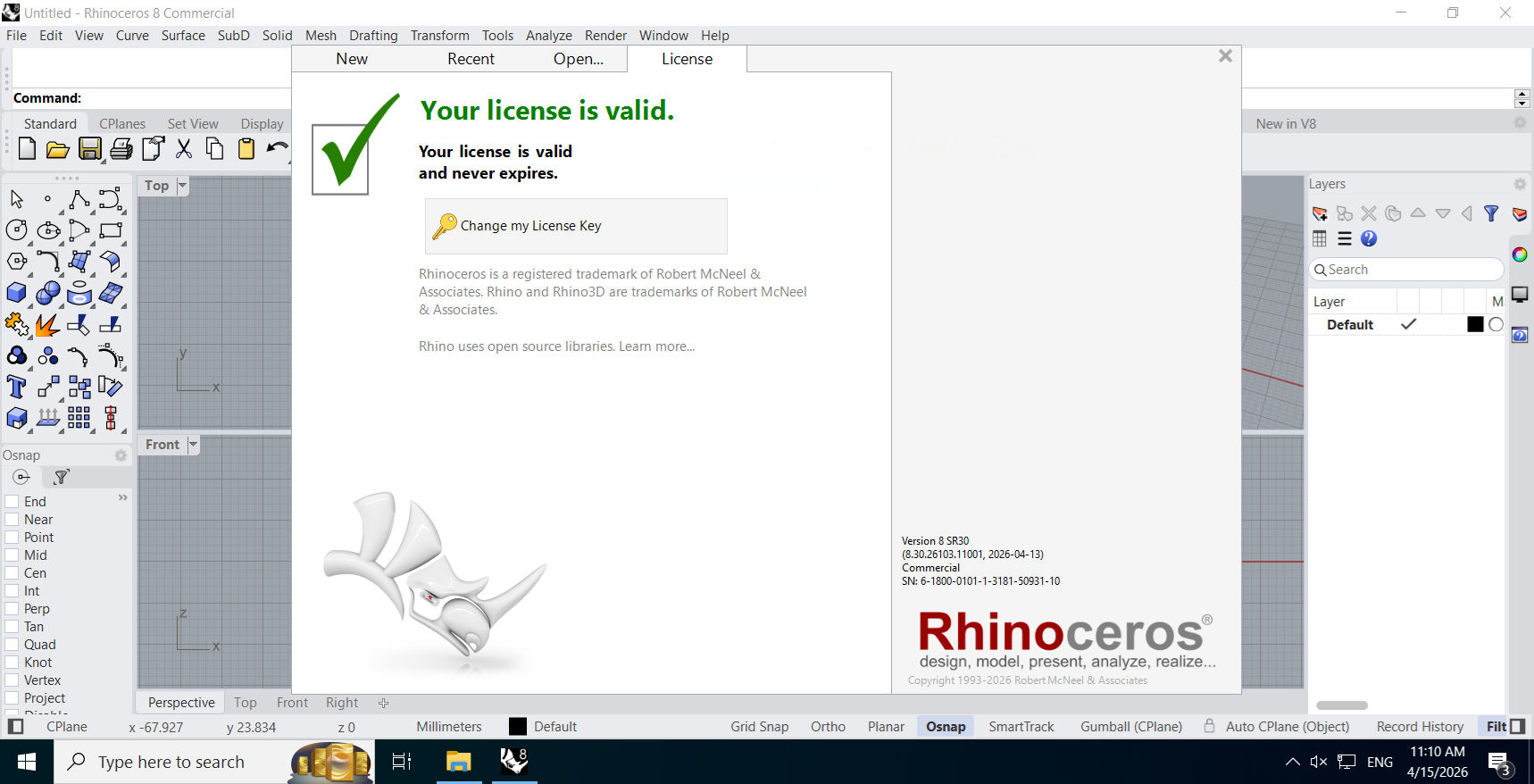 Download Rhinoceros 8.30.26103.11001 win64 full license