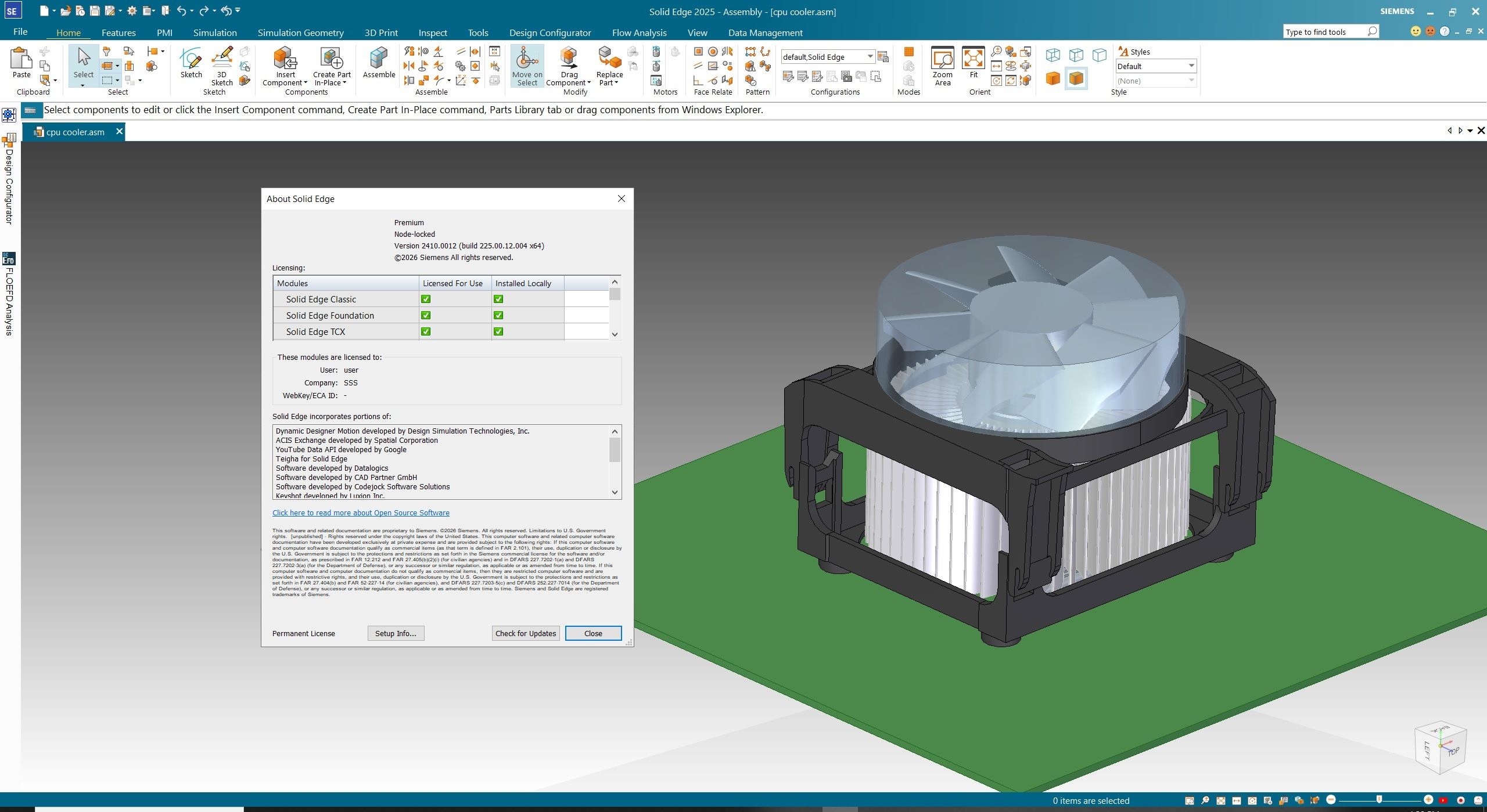 Working with Siemens Solid Edge 2025 MP12 full license Working with Siemens Solid Edge 2025 MP12 full license