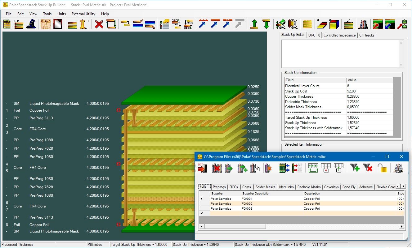 Working with Speedstack 21.11.01 full activated
