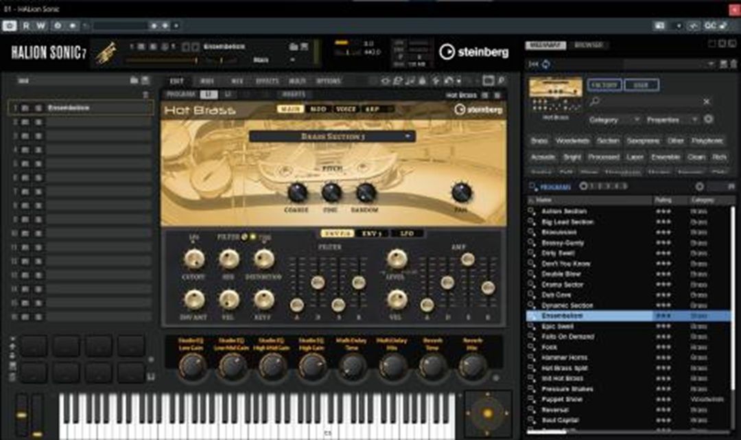 Working with Steinberg HALion Sonic 7.1.50 full license