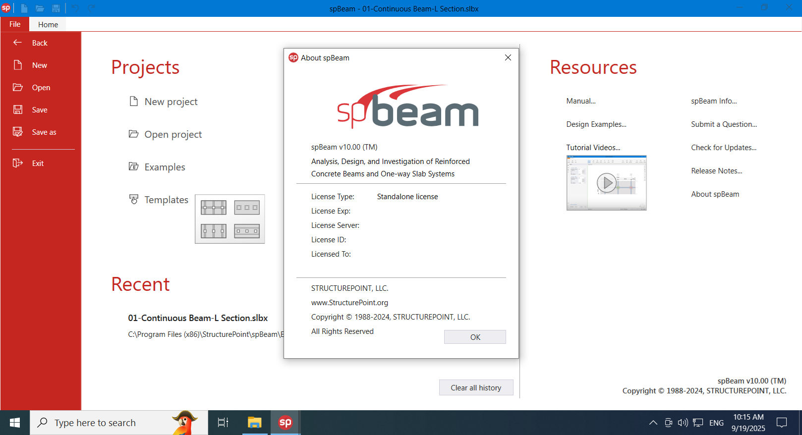 Working with StructurePoint Concrete spBeam 10.00 full Working with StructurePoint Concrete spBeam 10.00 full