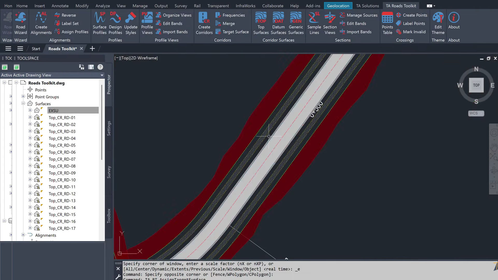 Working with TA Solutions TA Roads Toolkit 5.0 full license