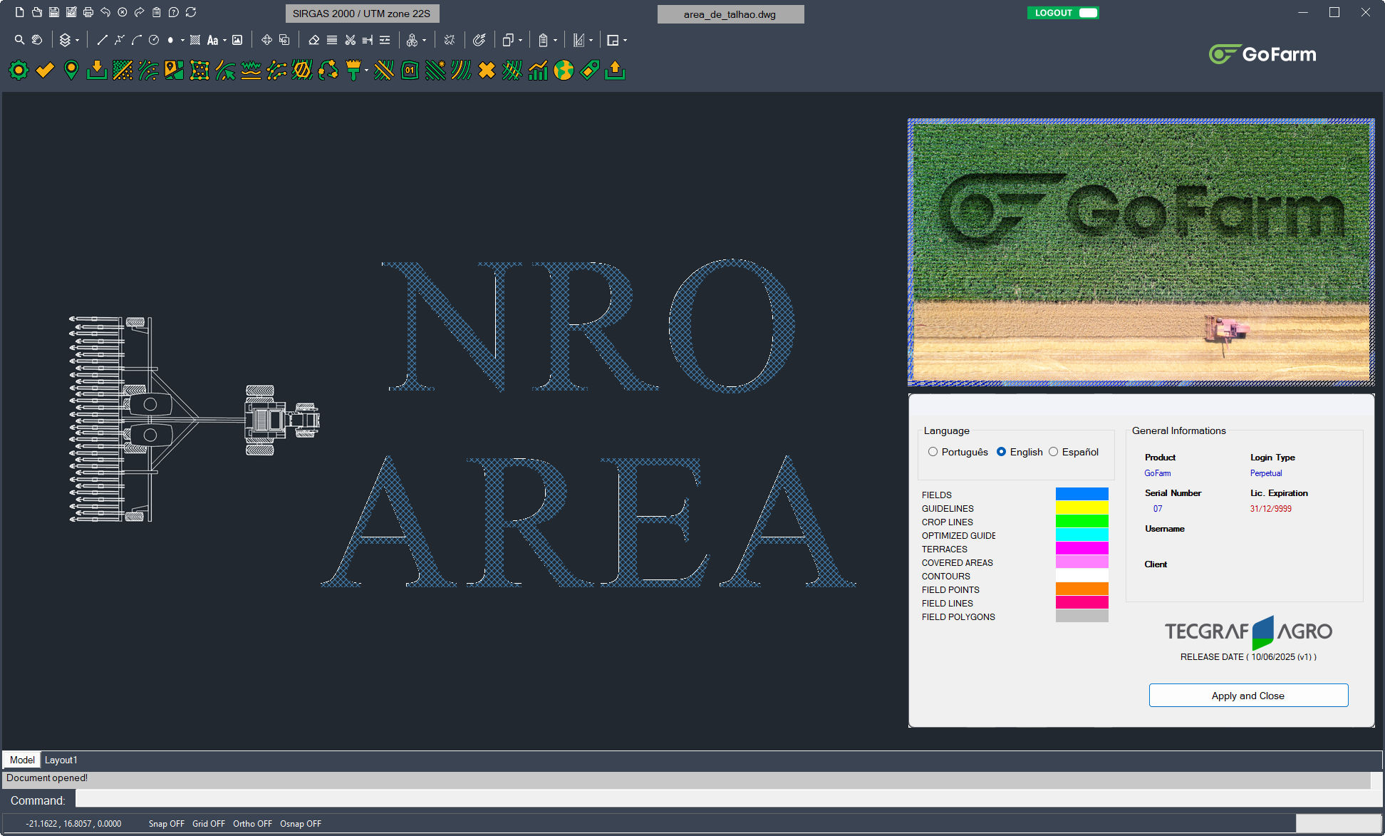 Working with Tecgraf GoFarm v1 build 10.06.2025 full license