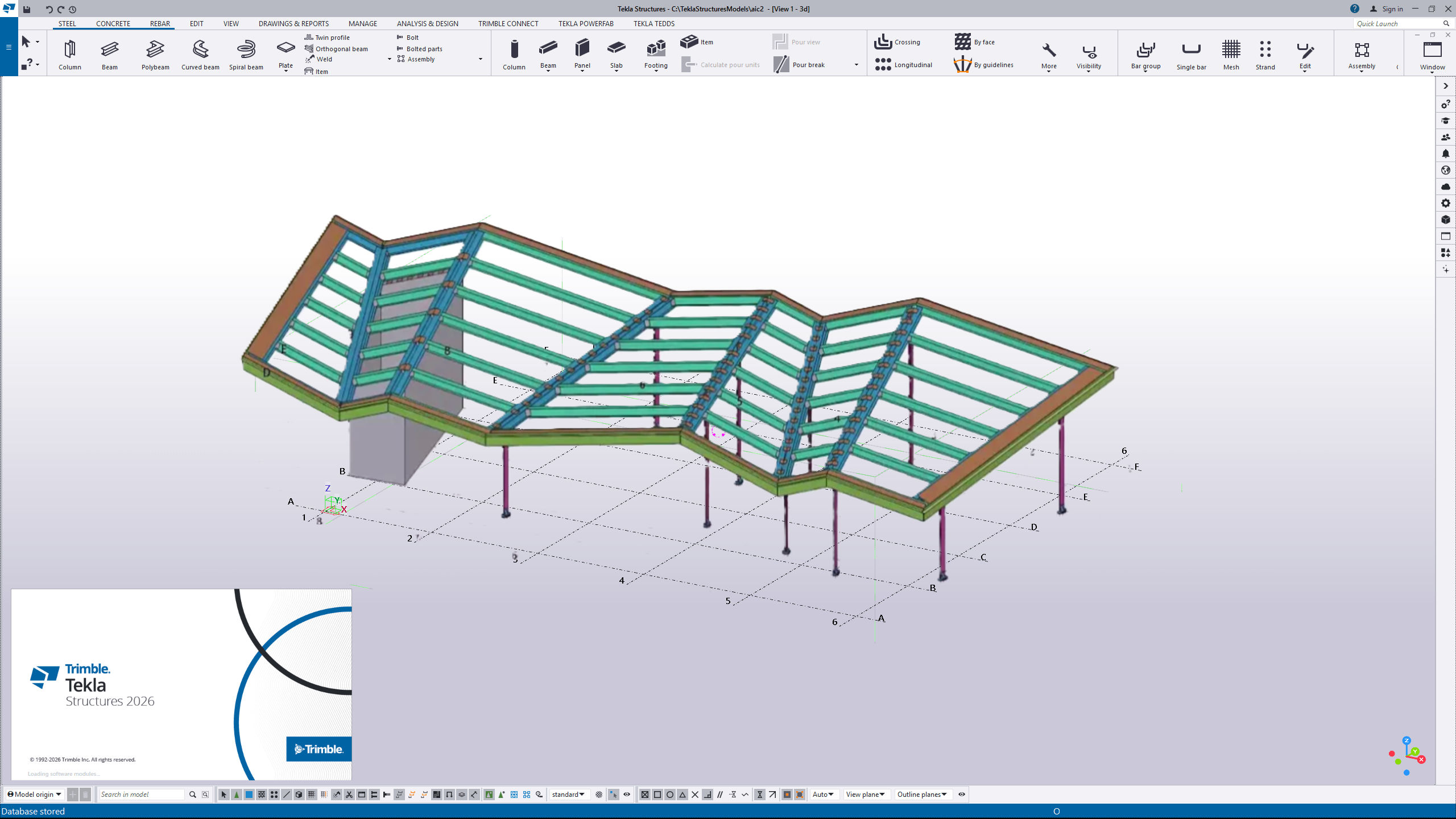 Working with Tekla Structures 2026 SP4 full license