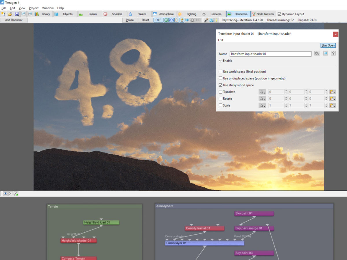 Working with Terragen Professional 4.8.62 full