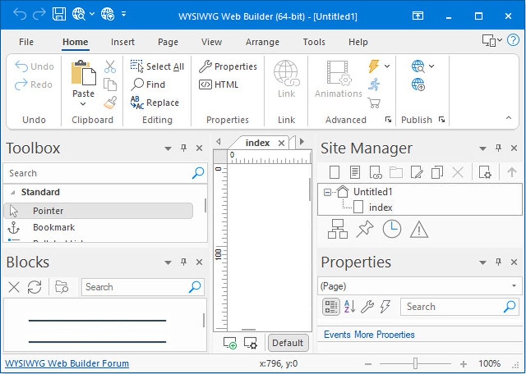 Working with WYSIWYG Web Builder 20.3.3 full activated