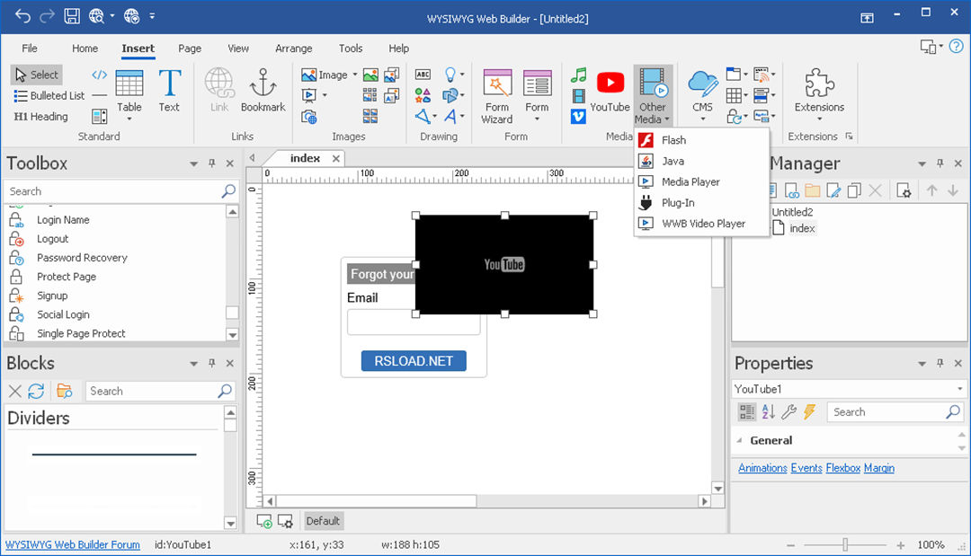 Download WYSIWYG Web Builder 21.0.7 win64 full license