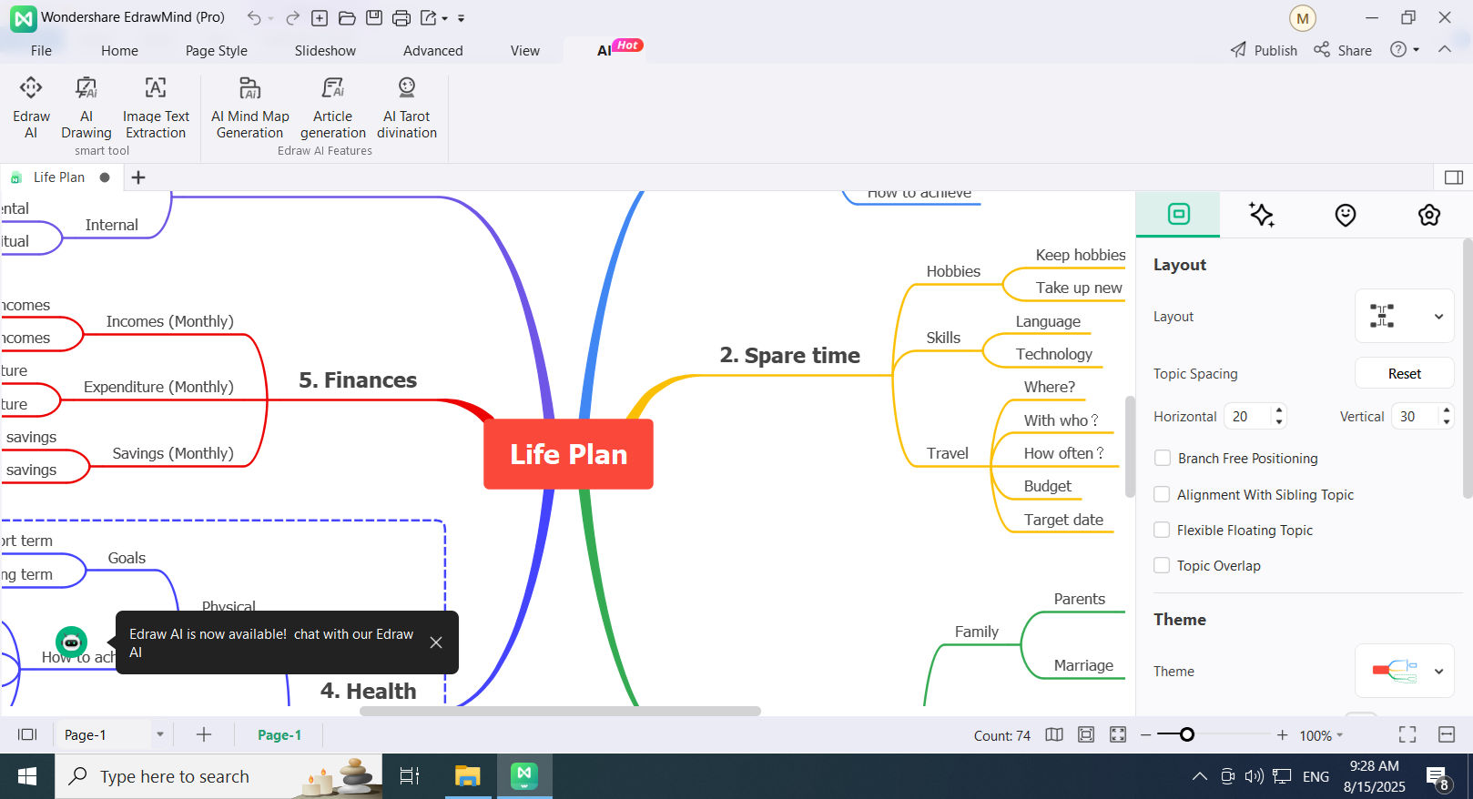 Working with Wondershare EdrawMind Pro 10.7.2.204 full license