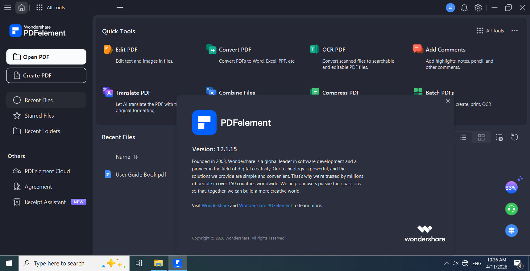 Download PDFelement Professional 12.1.15.4153 full license