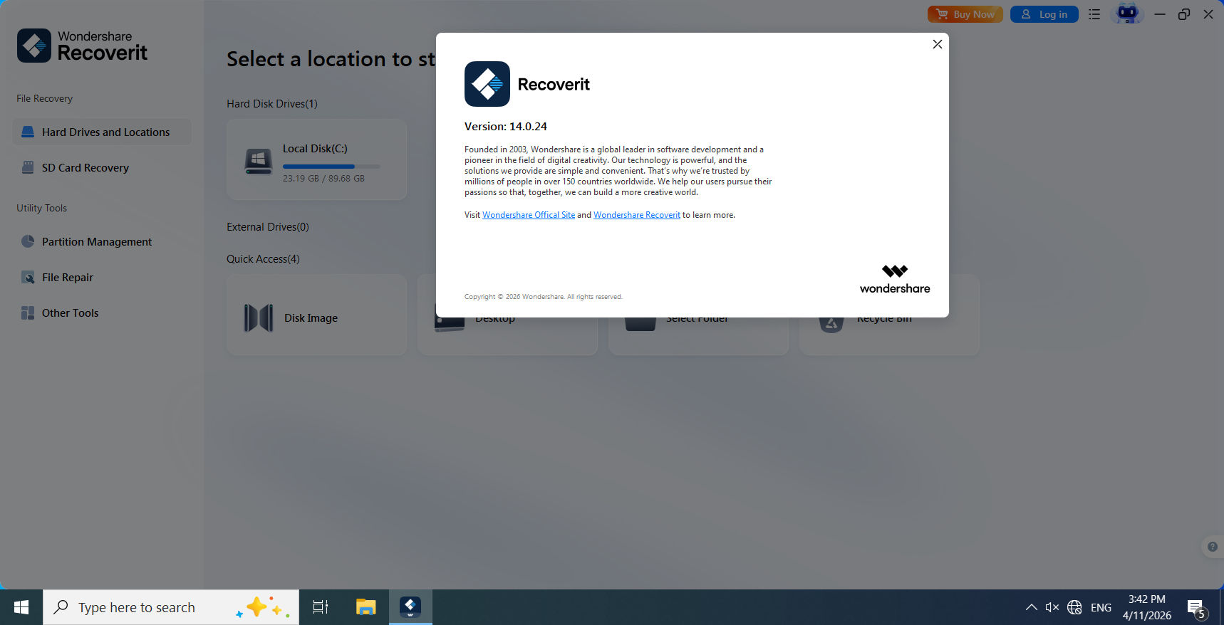 Download Wondershare Recoverit 14.0.24.3 win64 full license