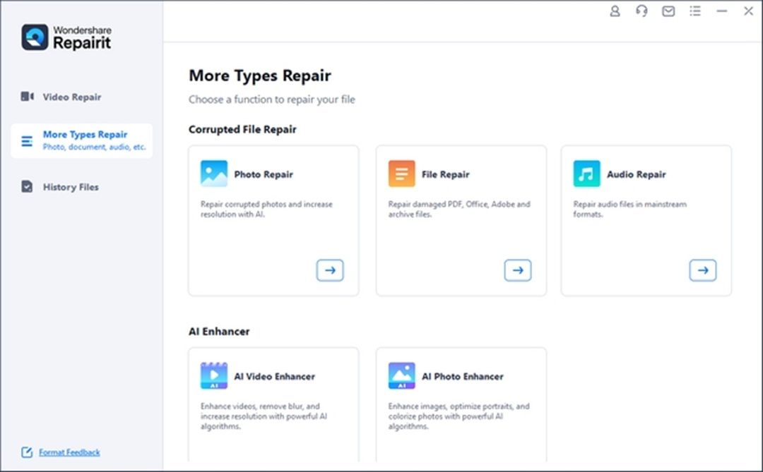 Working with Wondershare Repairit 6.5.14.2 full activated