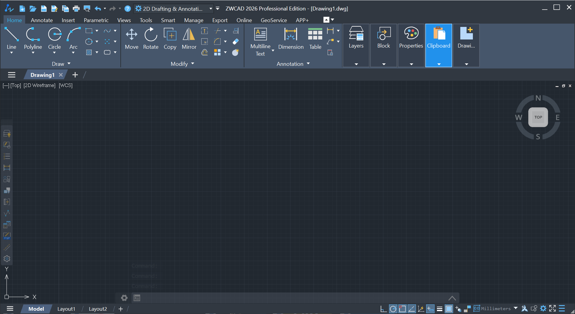 Working with ZWCAD Professional 2026 v1.2 full activated