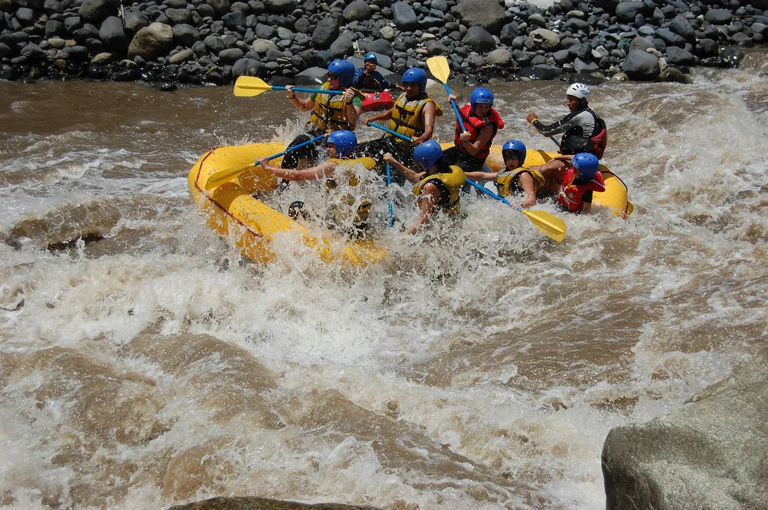 First rafting photograph selected by Axel
