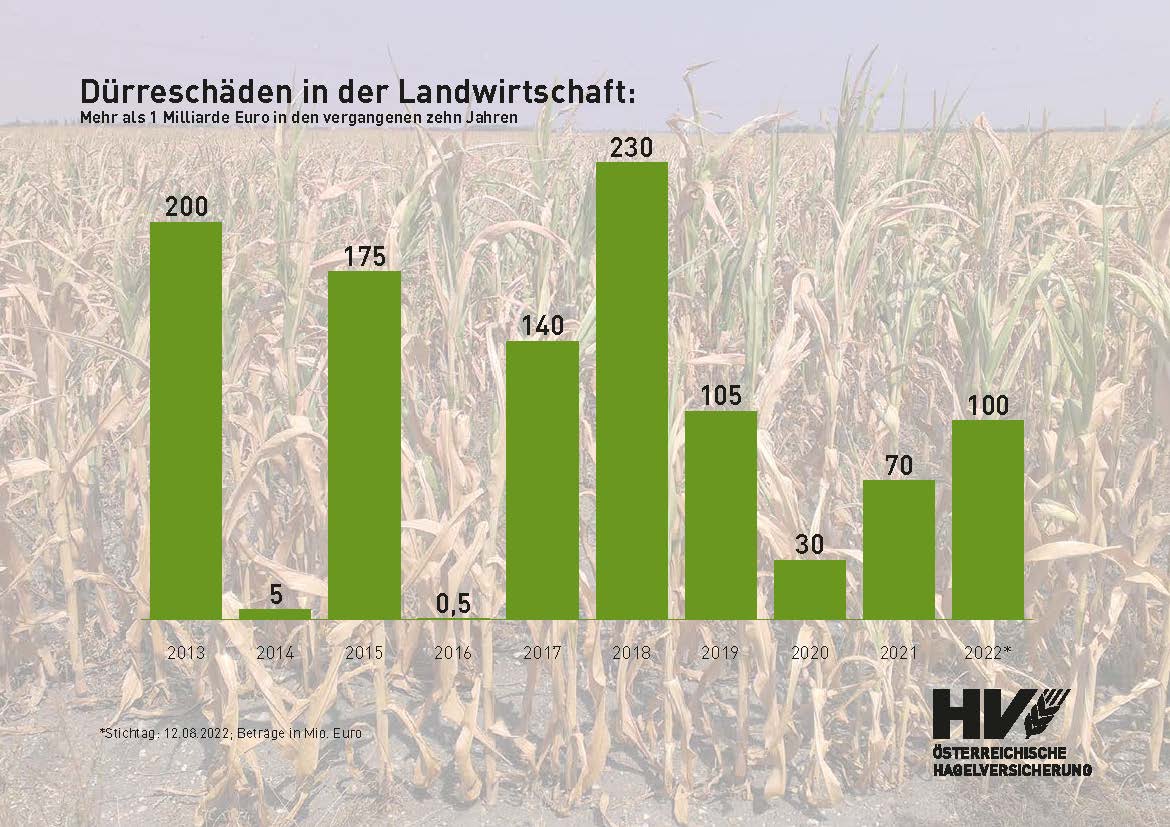 Niederschlagsdefizit von 11. Juni bis 11. August 2022