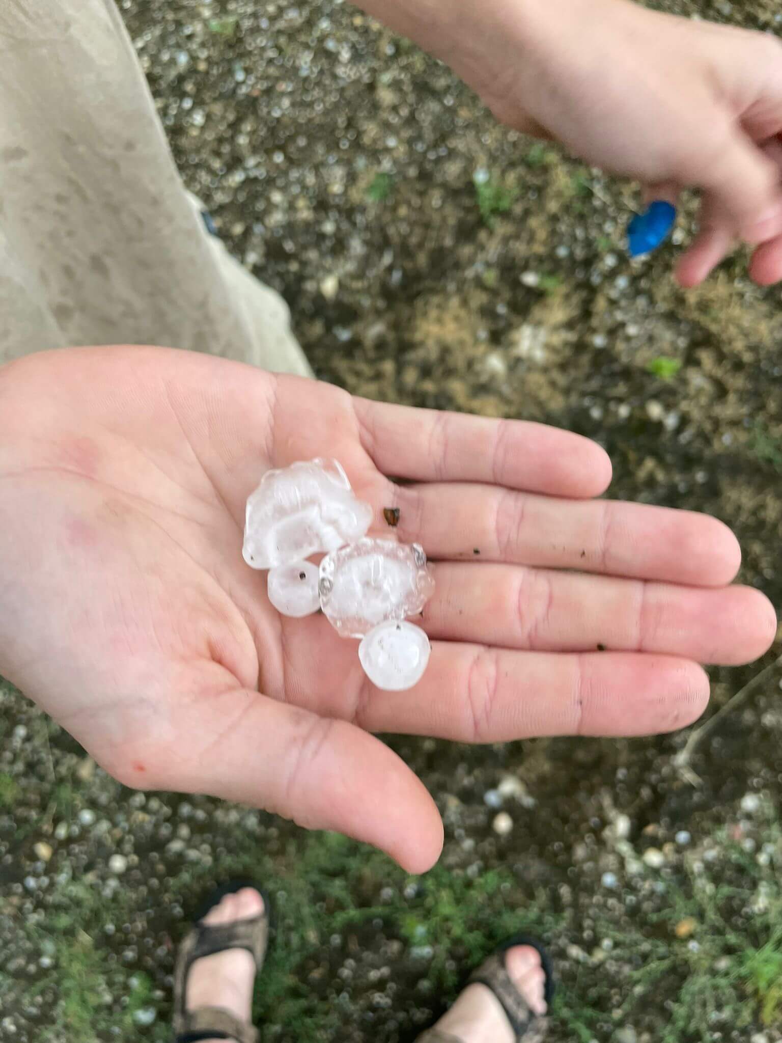 Hagel in Oberösterreich