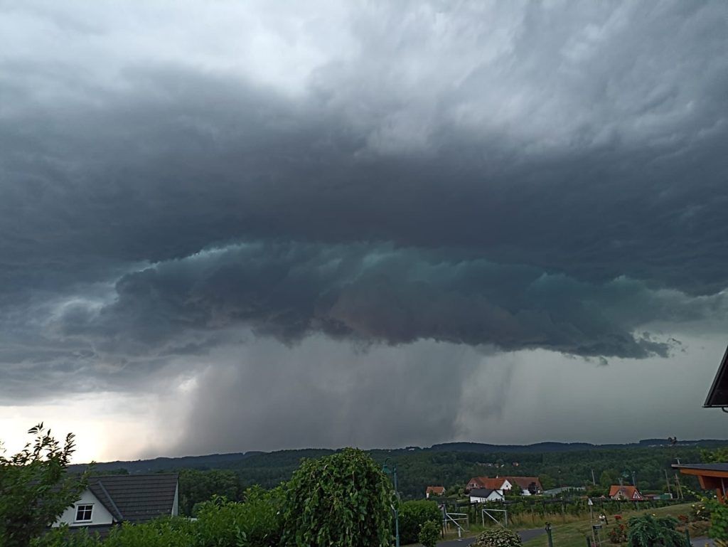 Gewitterzelle Steiermark 20250626