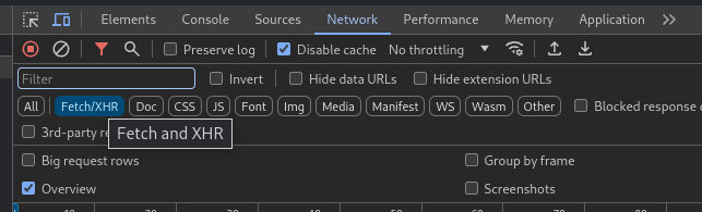 Fetch and XHR