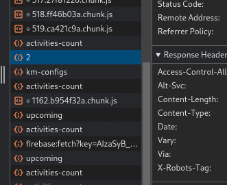 API URL