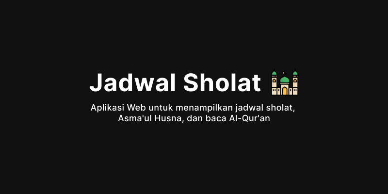 Jadwal Sholat