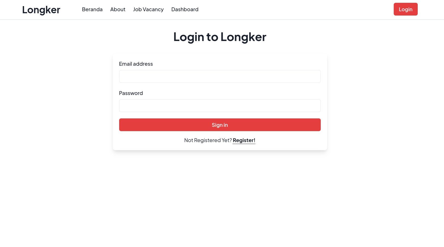 Login