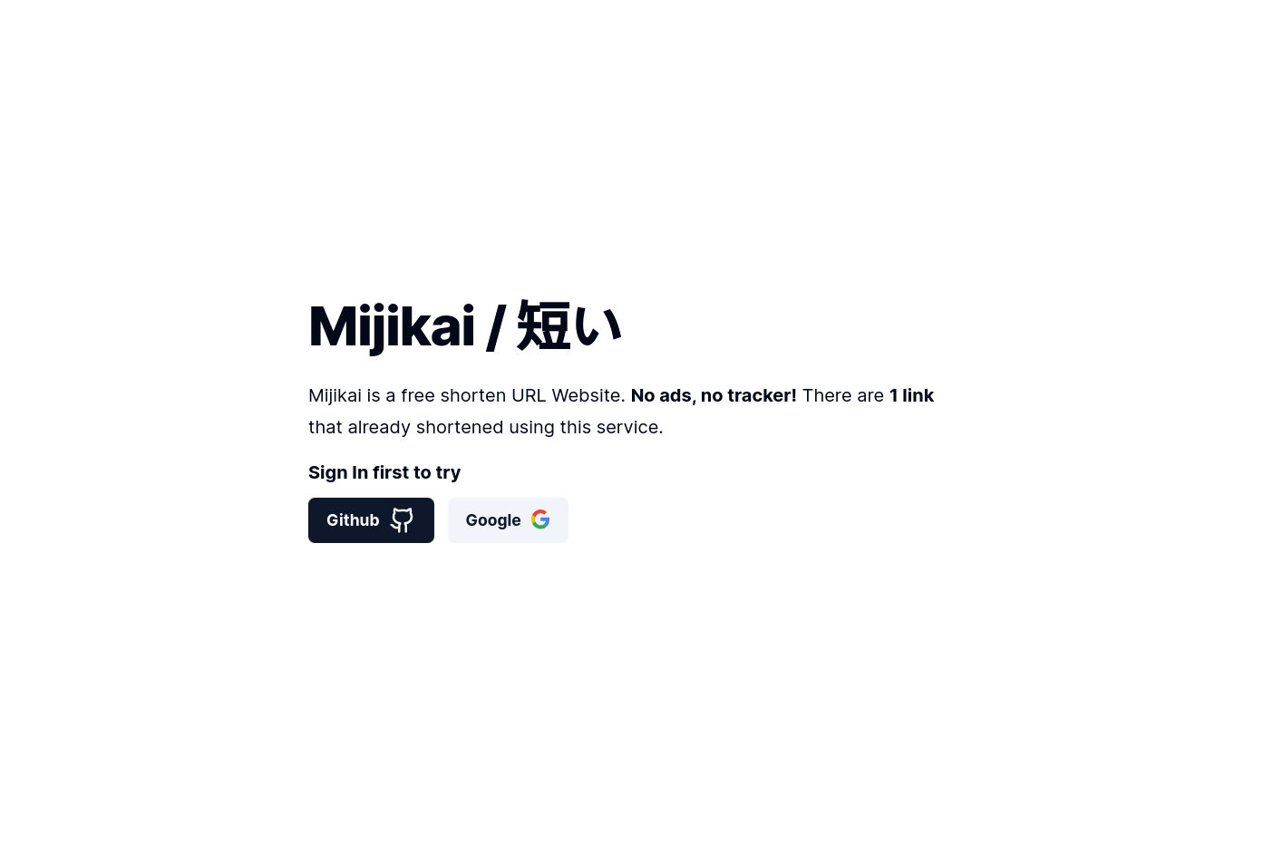 Mijikai