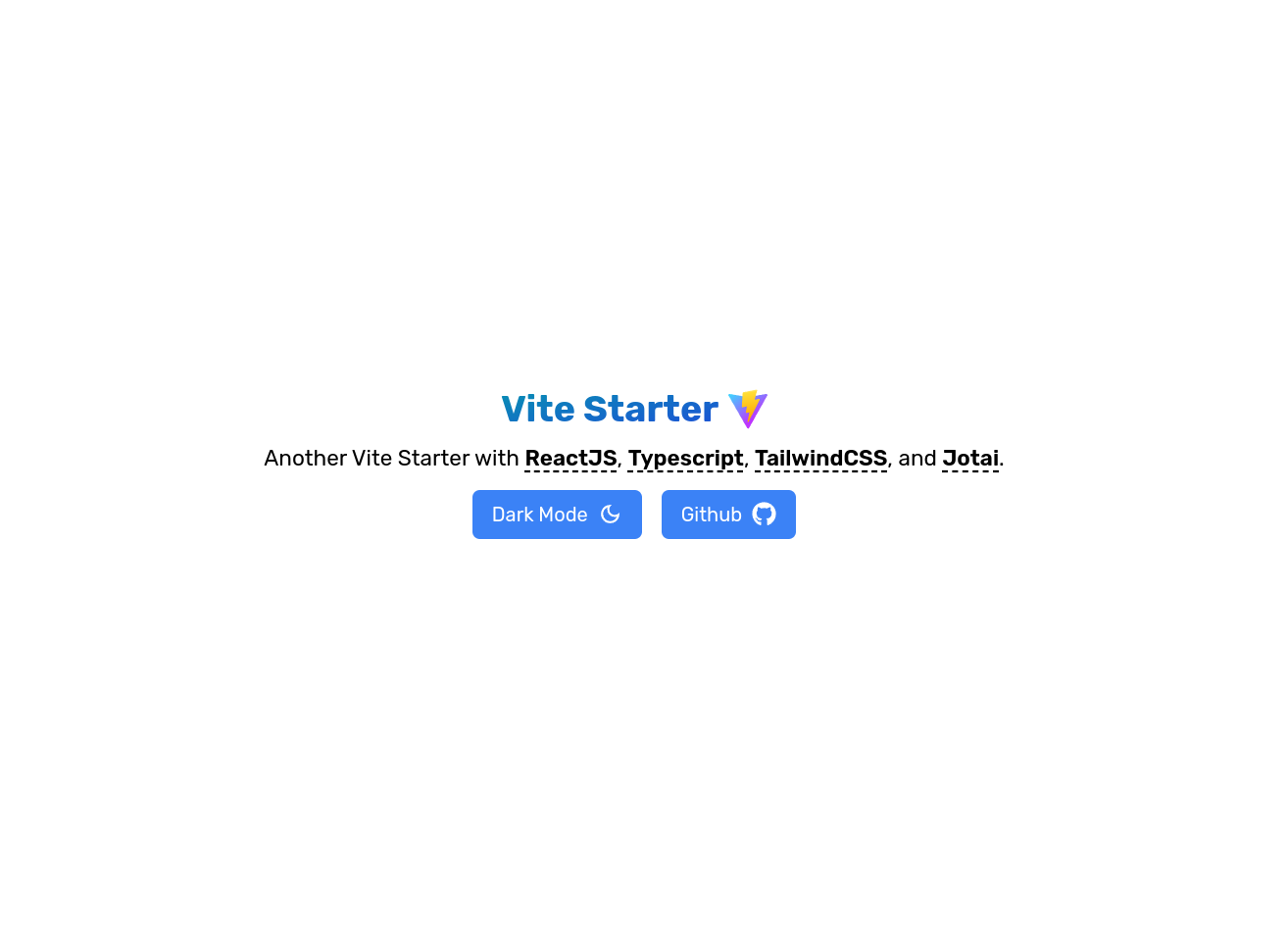 Vite Starter