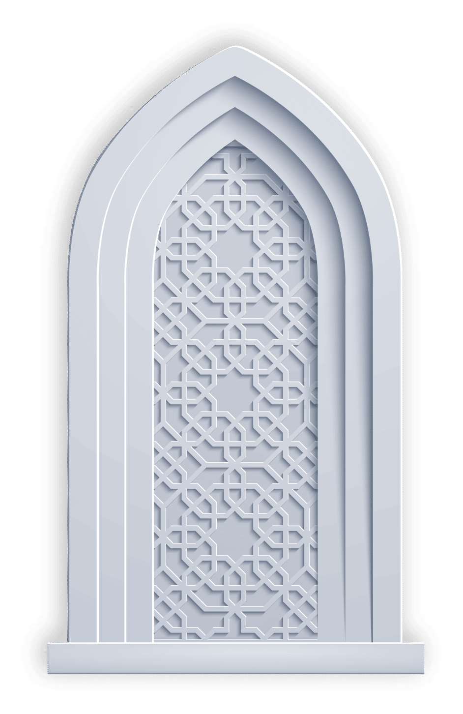 Porta decorazione islamica