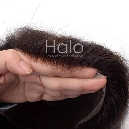 Full French Lace Hair System – Ultra-Lightweight | Breathable | Undetectable | Natural-Looking 2