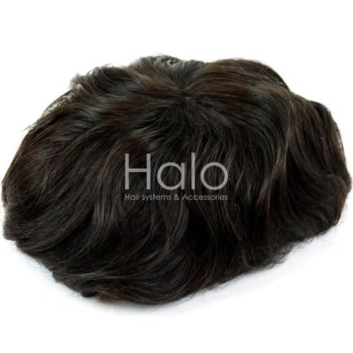 Full French Lace Hair System – Ultra-Lightweight | Breathable | Undetectable | Natural-Looking thumbnail 3