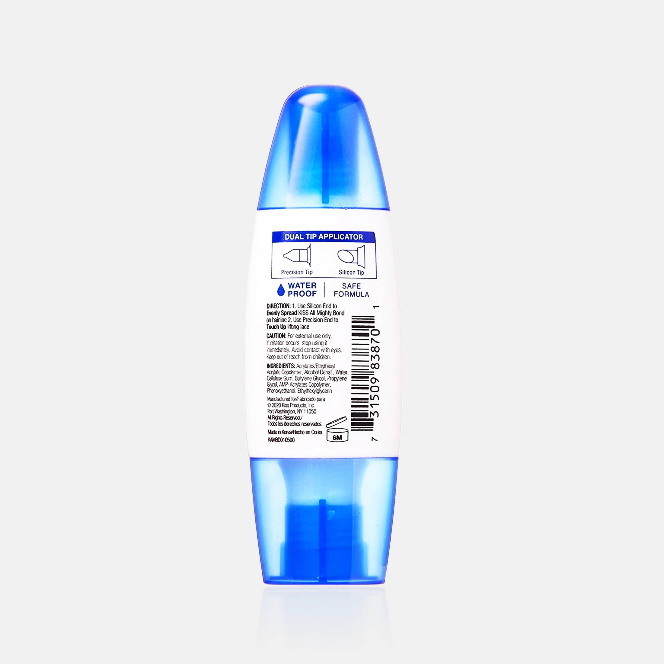 KISS All Mighty Bond Lace Front Wig Glue Dual Tip Applicator (1.1oz - 32ml) 2