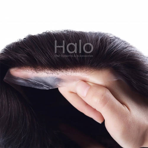 Australia Swiss Lace Hair System - Breathable, Undetectable Hairline 2