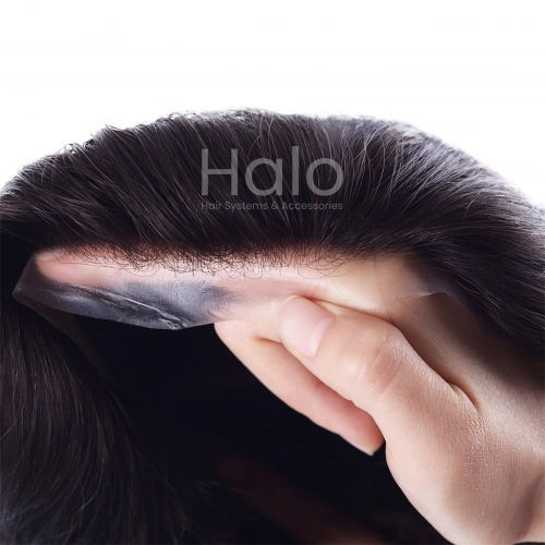 Australia Swiss Lace Hair System - Breathable, Undetectable Hairline 2