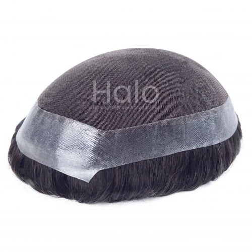 Australia Swiss Lace Hair System - Breathable, Undetectable Hairline 1