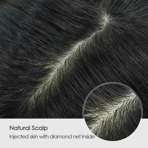 Mirage Hair Patch With Double Lace Base 4