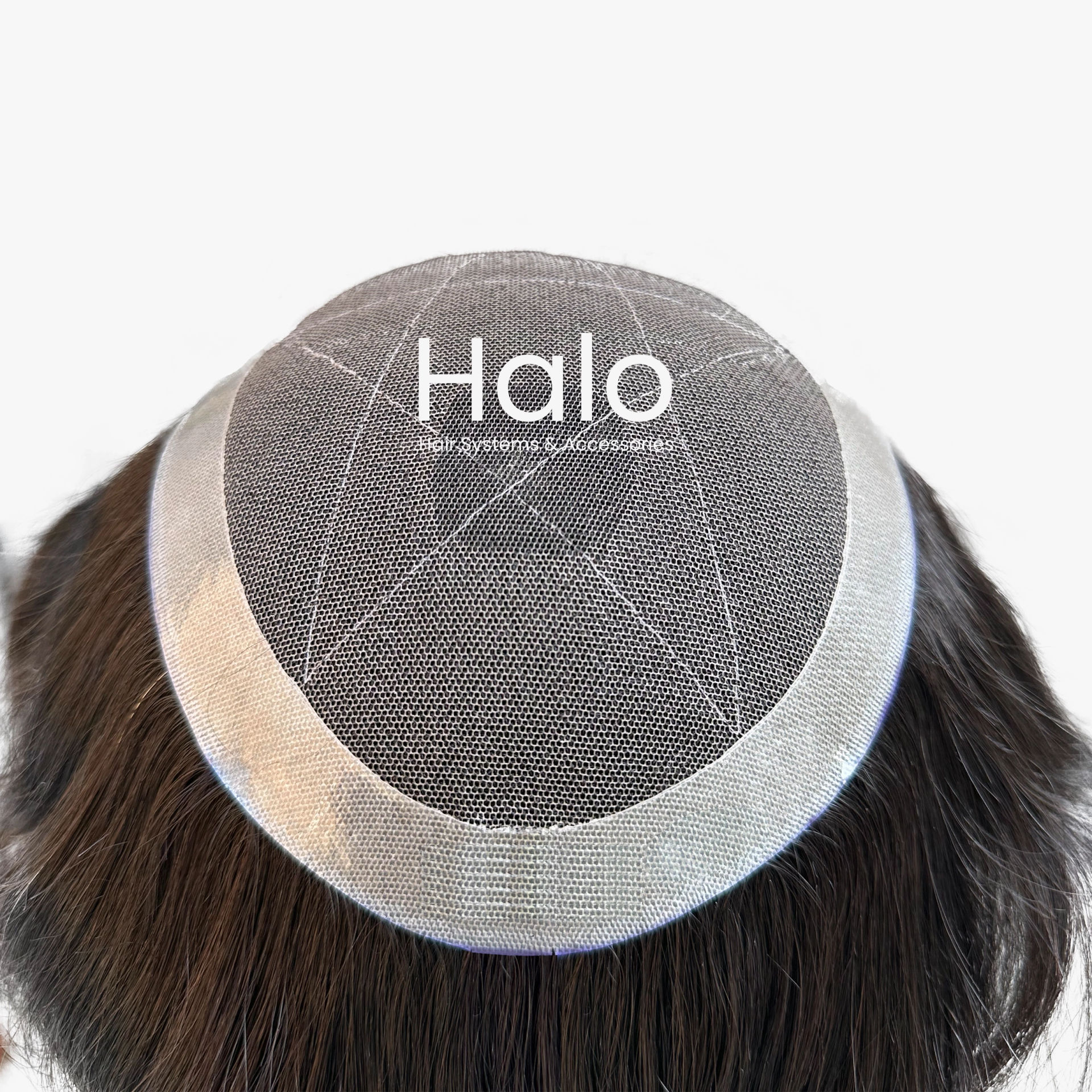 Swiss Lace Hair System Front Lace Hair Piece 4