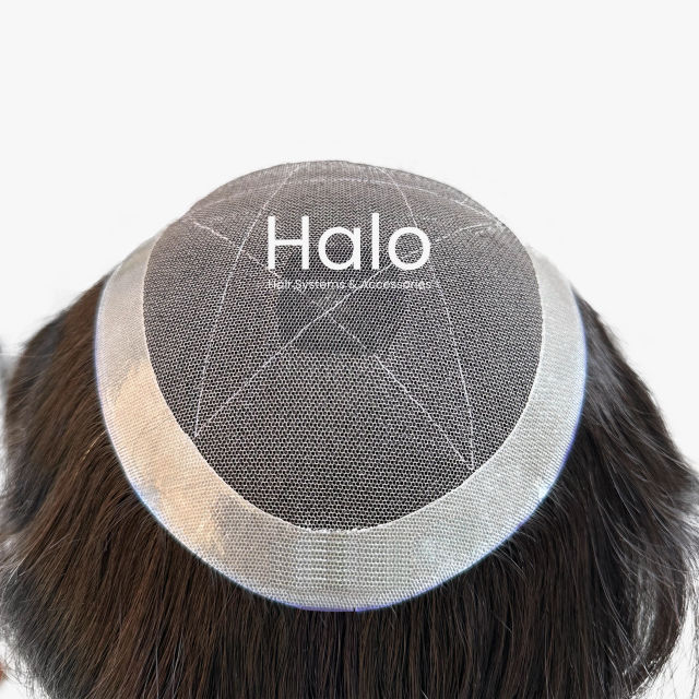 Swiss Lace Hair System Front Lace Hair Piece thumbnail 4