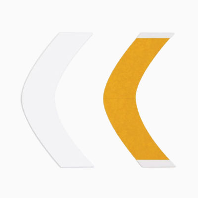 German Brown Liner Front Strips / Cloth / (30Pcs)