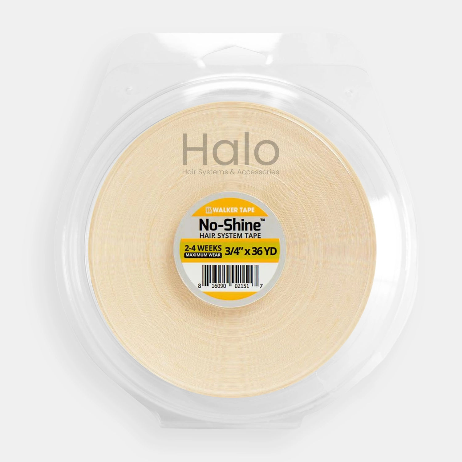 No Shine Hair Piece Tape 3/4 inches x 36 Yard Roll (108 Feet)