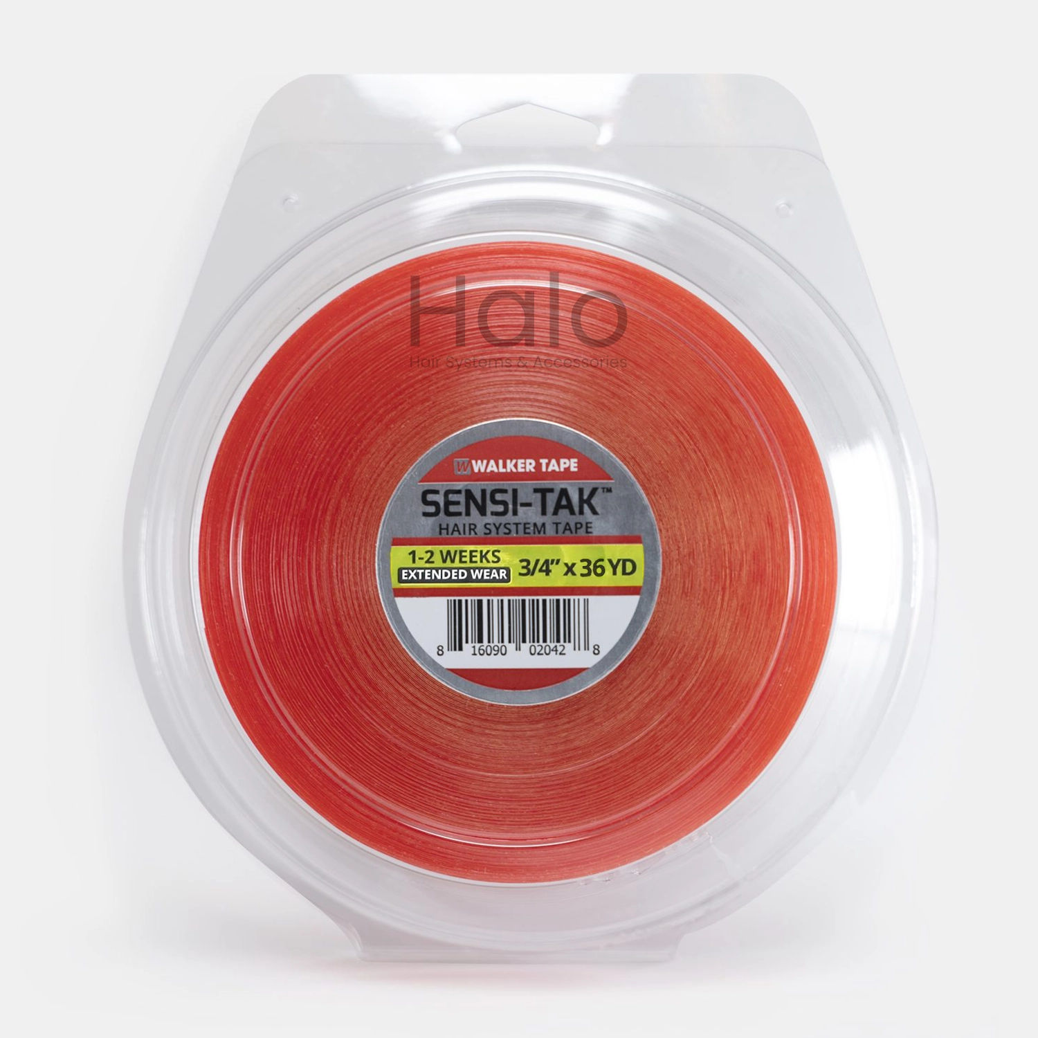 Sensi-Tak Red Tape 3/4 inches x 36 Yard Roll (108 Feet)