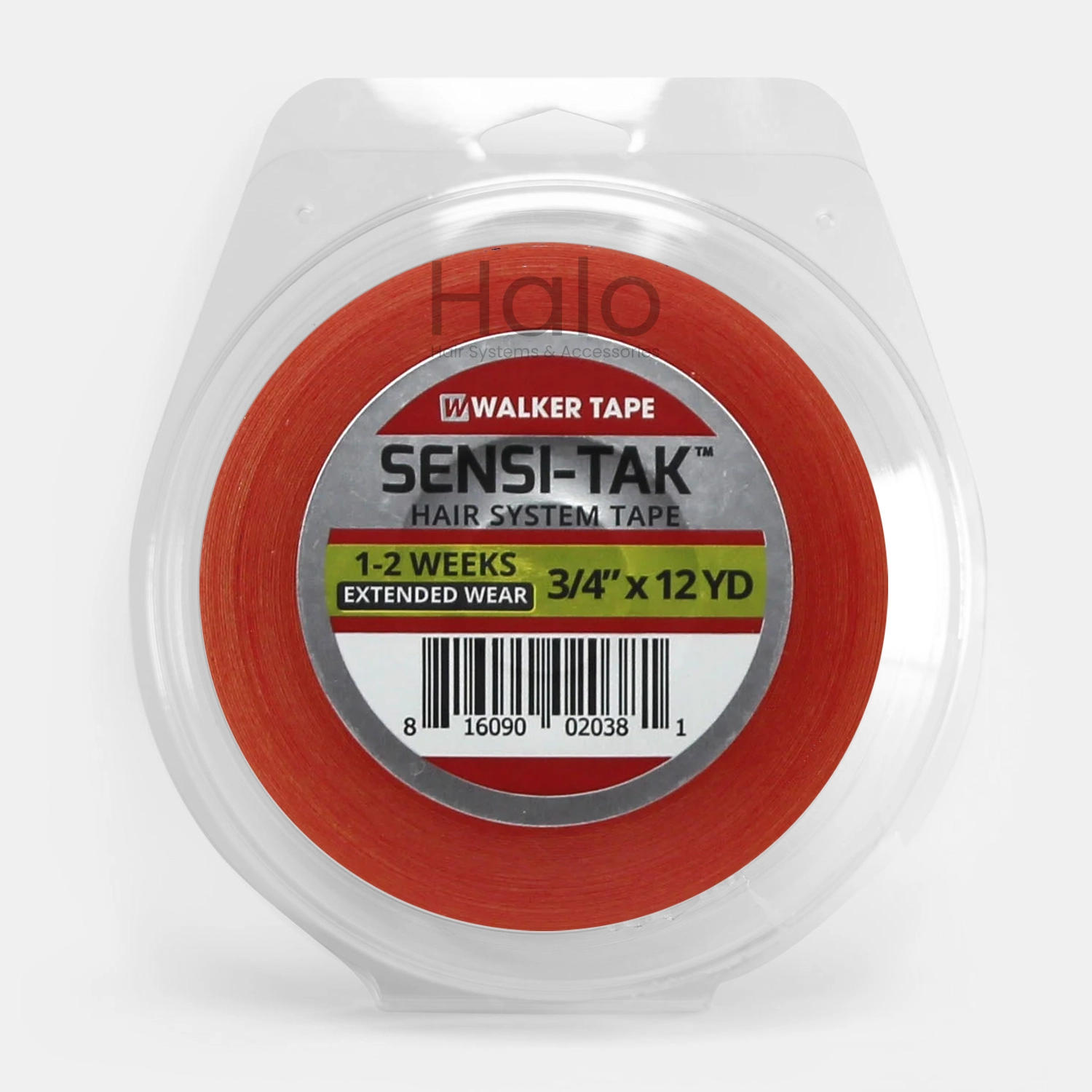 Sensi-Tak Red Tape 3/4 inches x 12 Yard Roll (36 Feet) 1