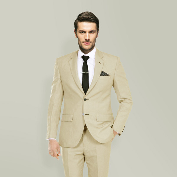 Camel Wool Custom Suit | Sustainable Custom Menswear by A.I.