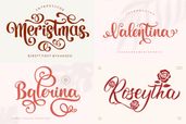 Script Handwriting Font Bundle Preview 10