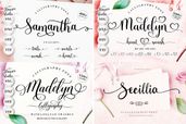 Script Handwriting Font Bundle Preview 2
