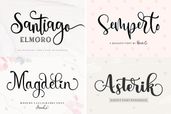 Script Handwriting Font Bundle Preview 4