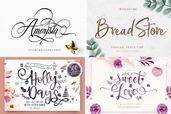 Script Handwriting Font Bundle Preview 7