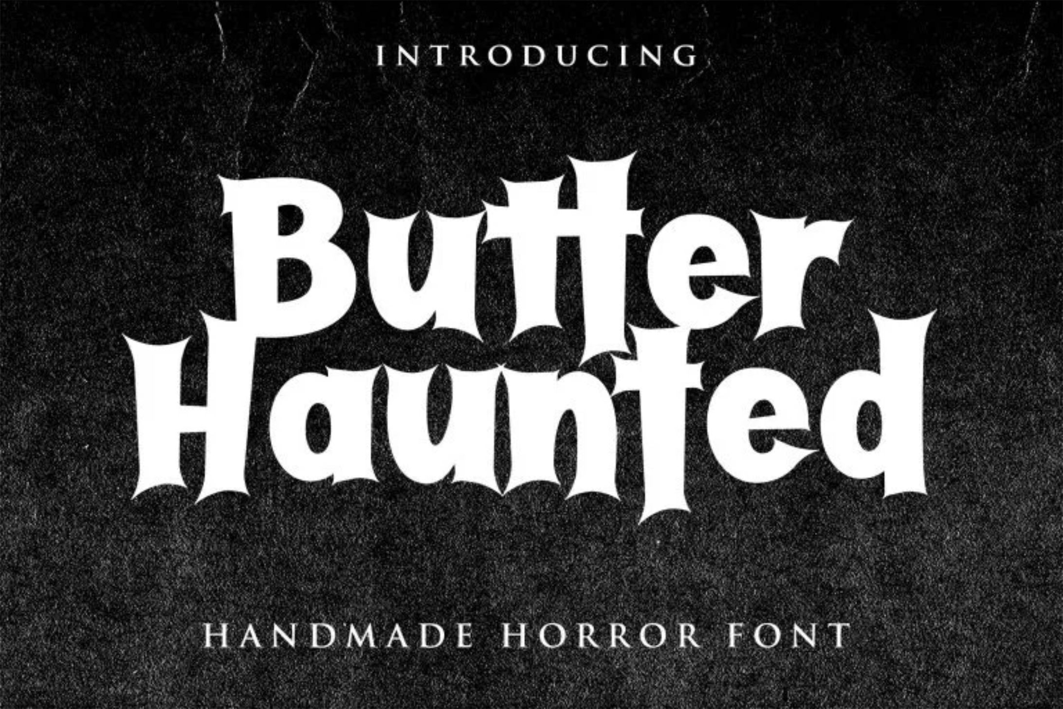 Spooky Font 7