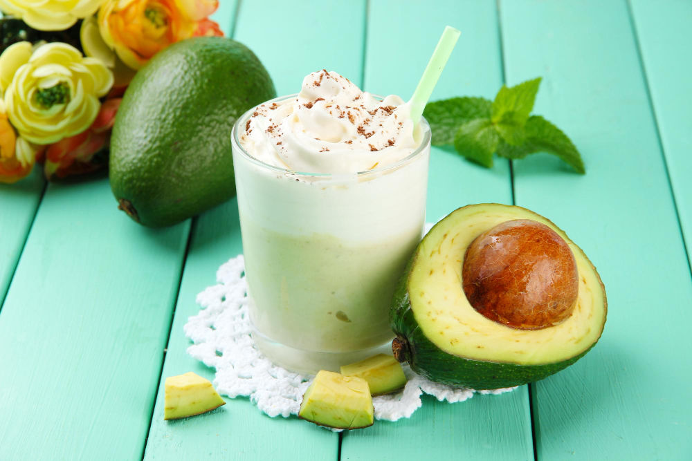 Avocado Mojito With Coconut Cold Foam Coffee