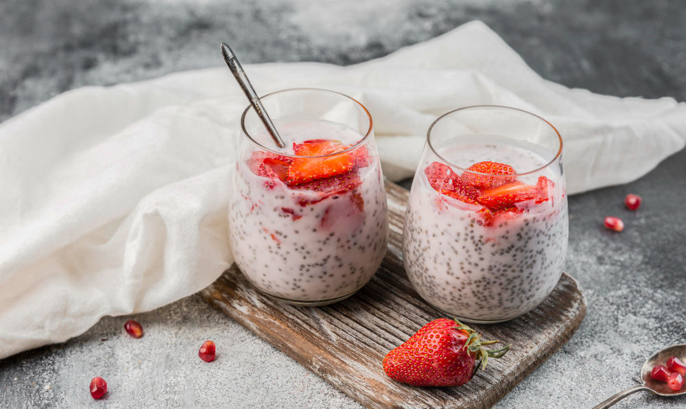 Chia Pudding With Yogurt